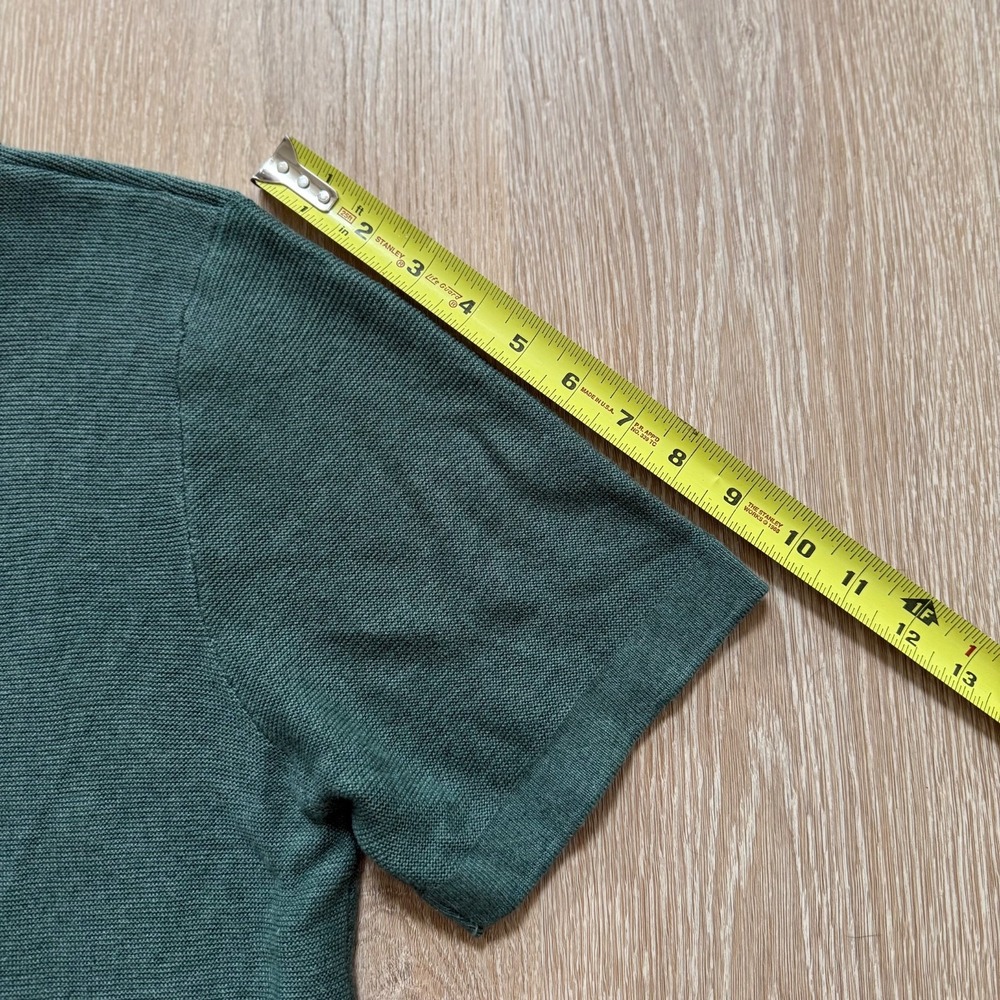 Kenneth Cole Sweater Collection Men's Size L Crew Neck Heathered Kale - Picture 8 of 8